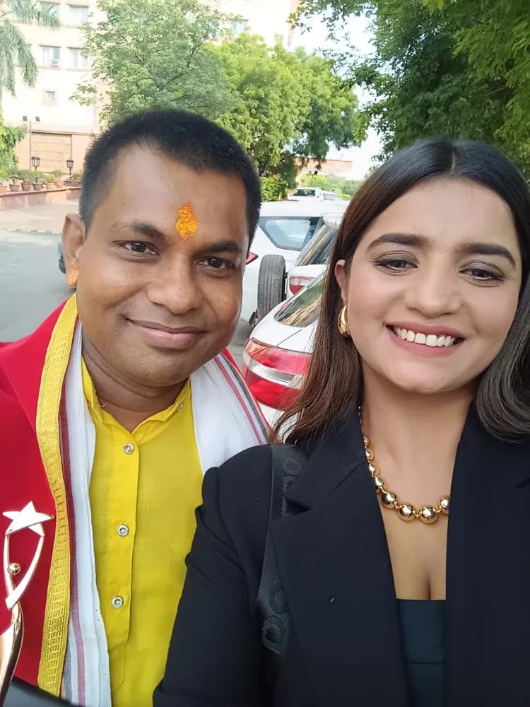 Chittaranjan Shastri at an industry recognition and media event