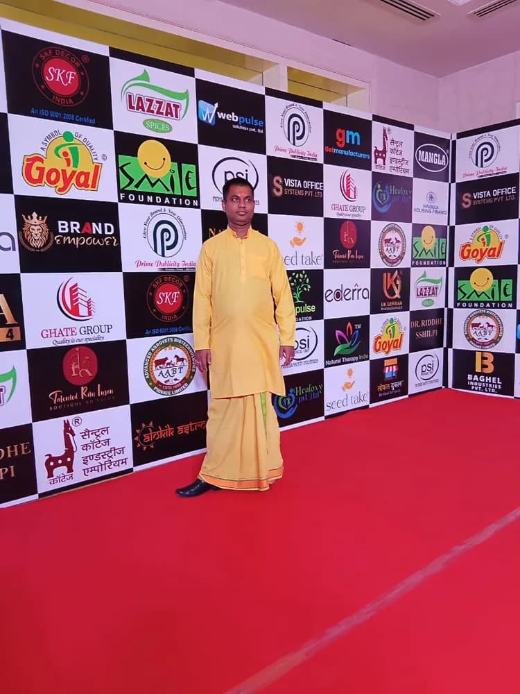 Chittaranjan Shastri at an industry recognition and media event