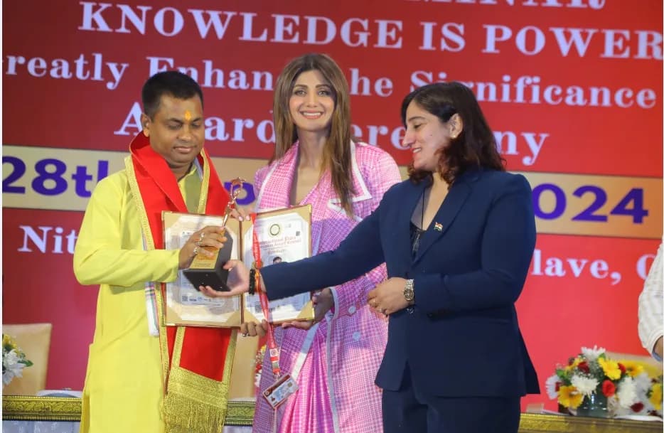 Chittaranjan Shastri at an industry recognition and media event