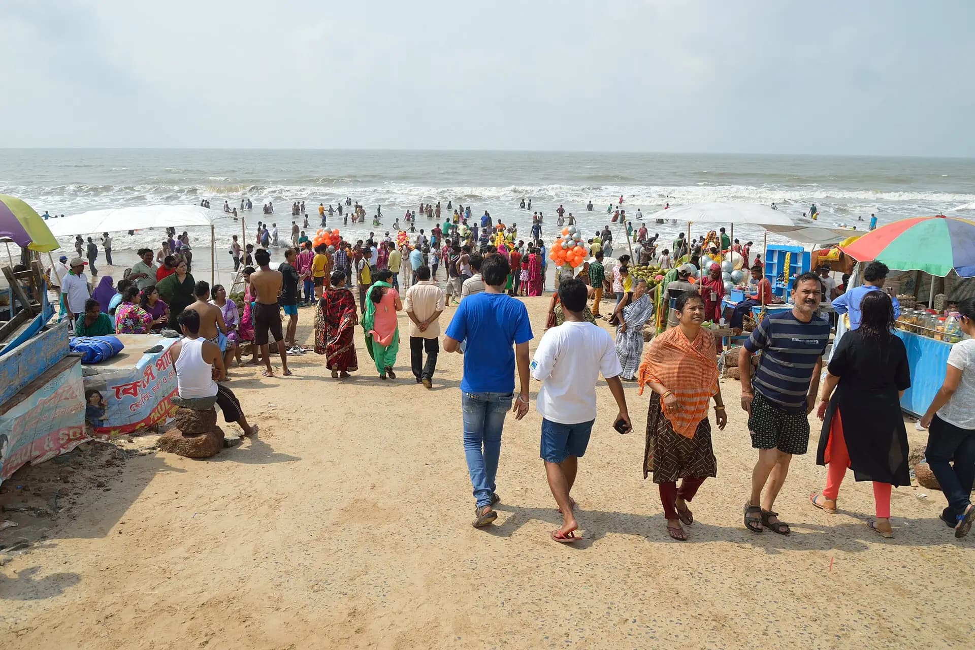 Sea beach at Digha, West Bengal
