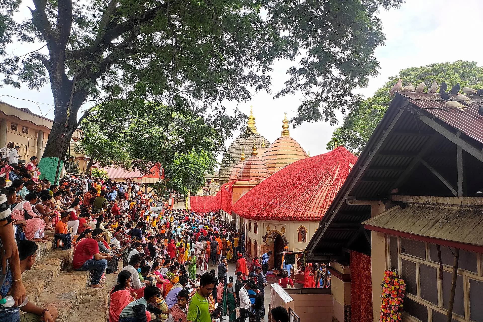 Kamakhya Temple on Nilachal Hill, Guwahati, Assam