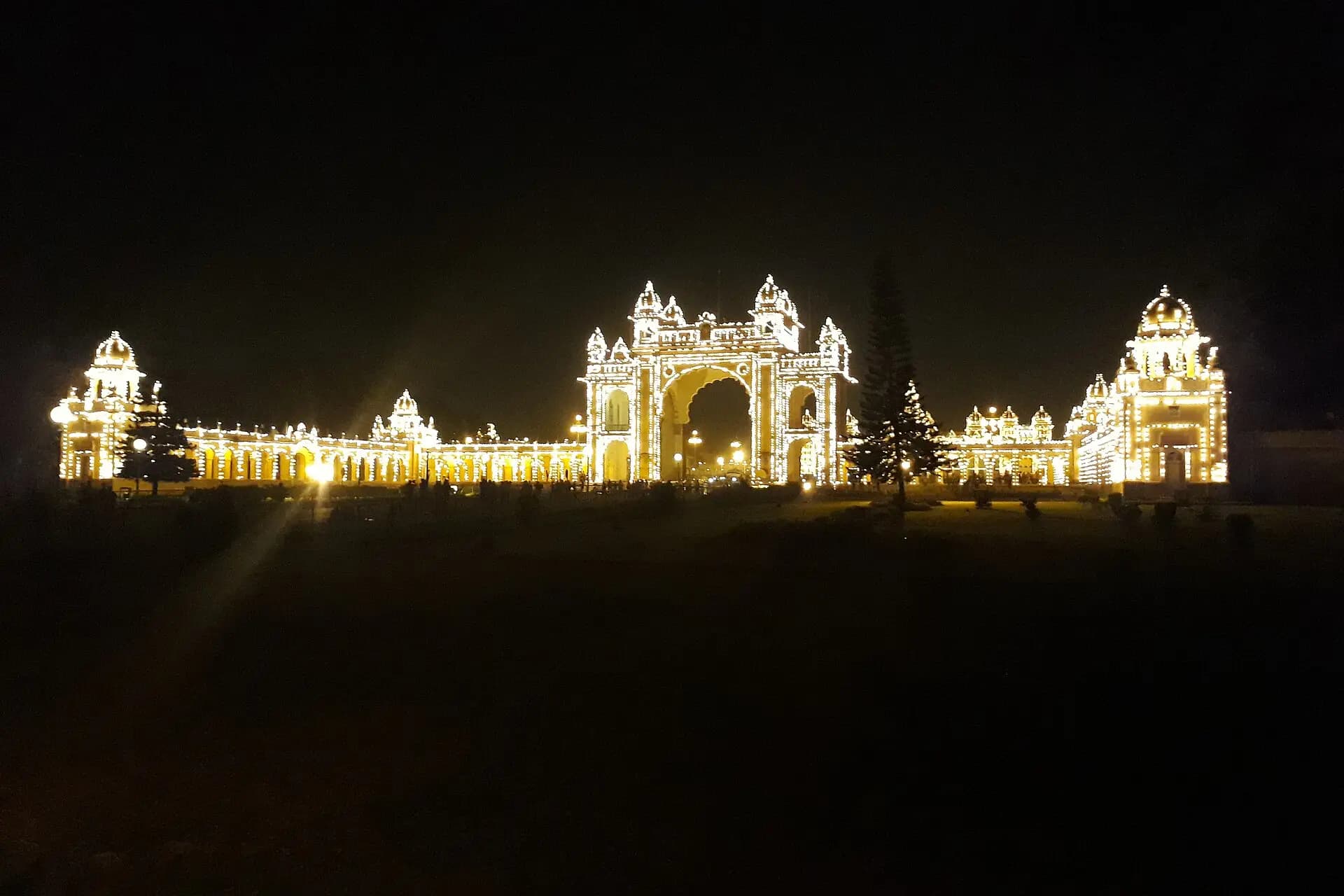 Mysuru Palace facade, Karnataka
