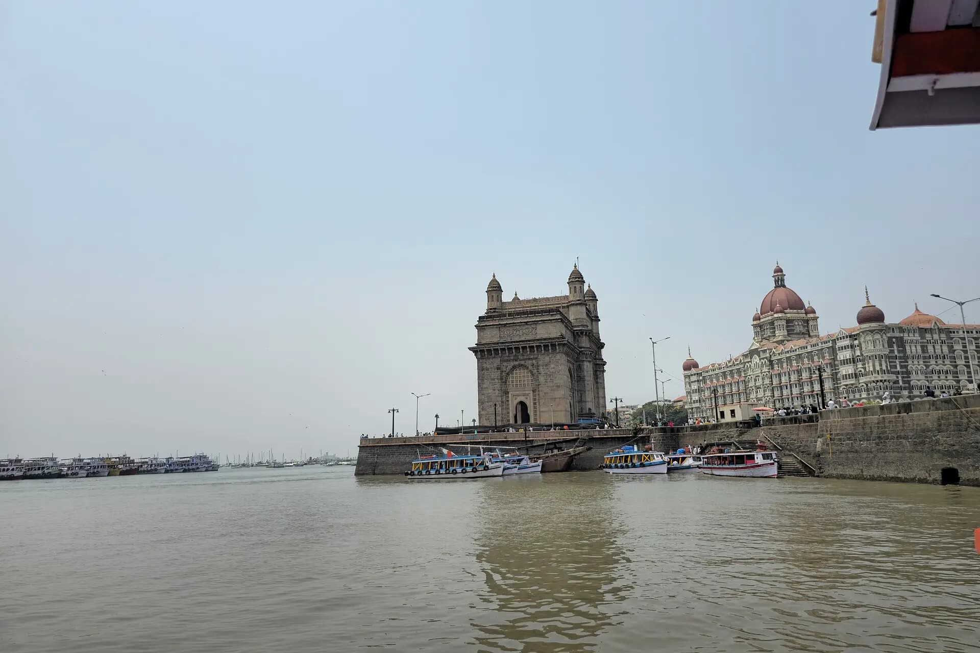 Gateway of India monument on the Mumbai waterfront